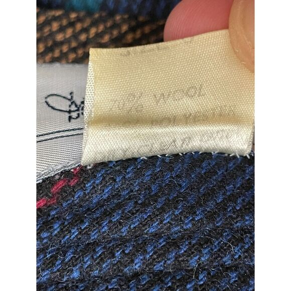 Diane Von Furstenberg Wool Blend Striped Pleated Midi Skirt Women’s 4 Portugal - Picture 5 of 7